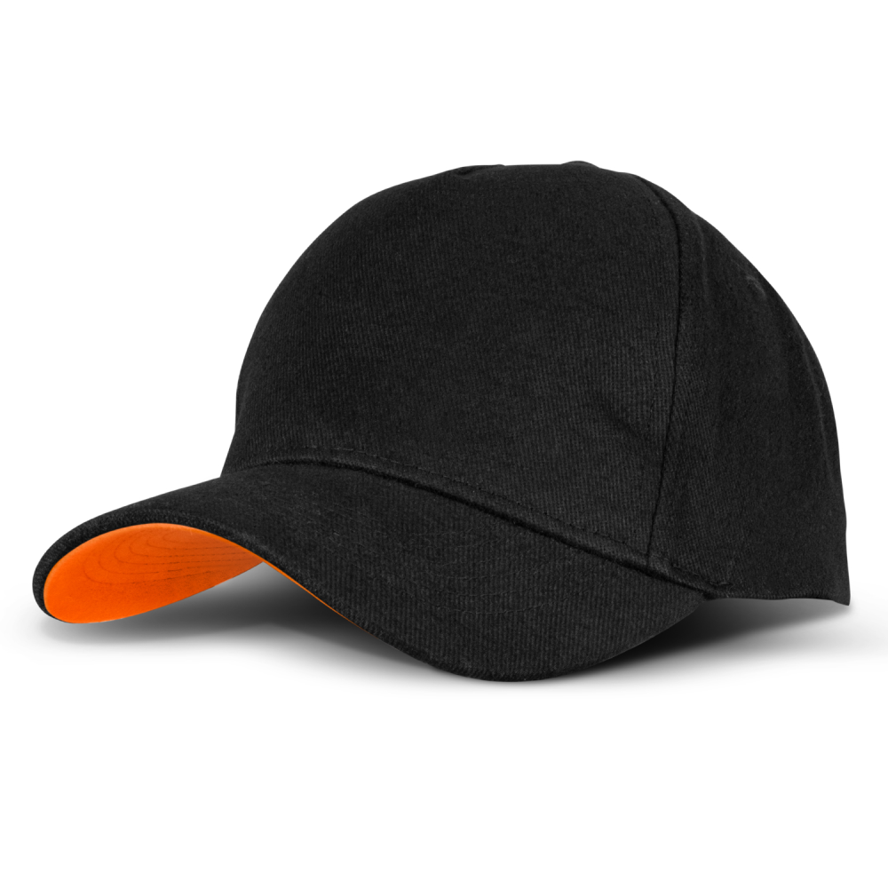 Black/Orange