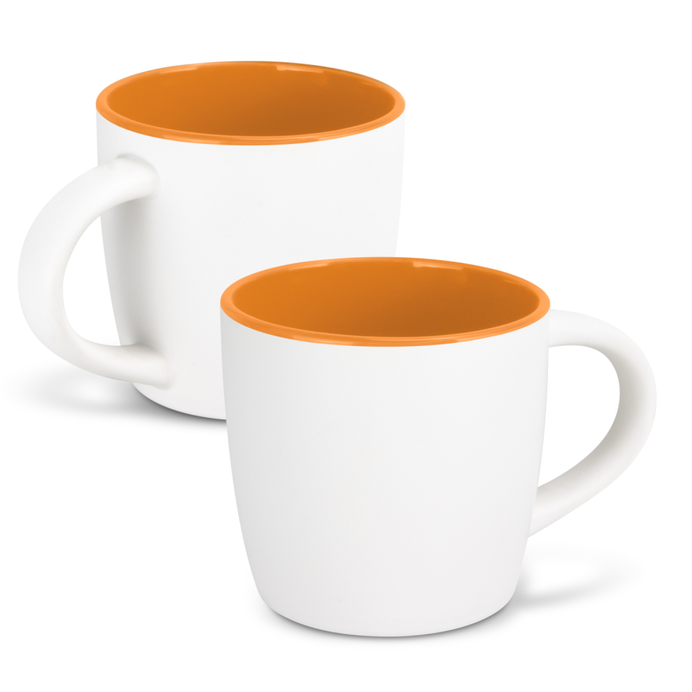 White/Orange