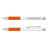 White/Orange