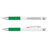 White/Kelly Green