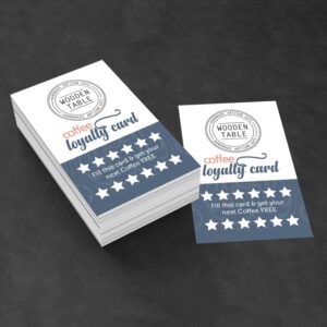 Loyalty Cards/Coffee Card Setup Package