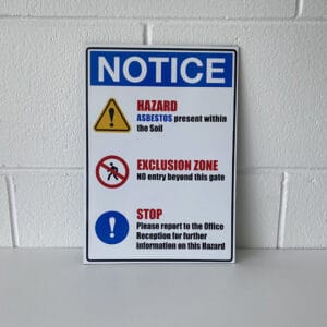 Hazard Signs (A4)