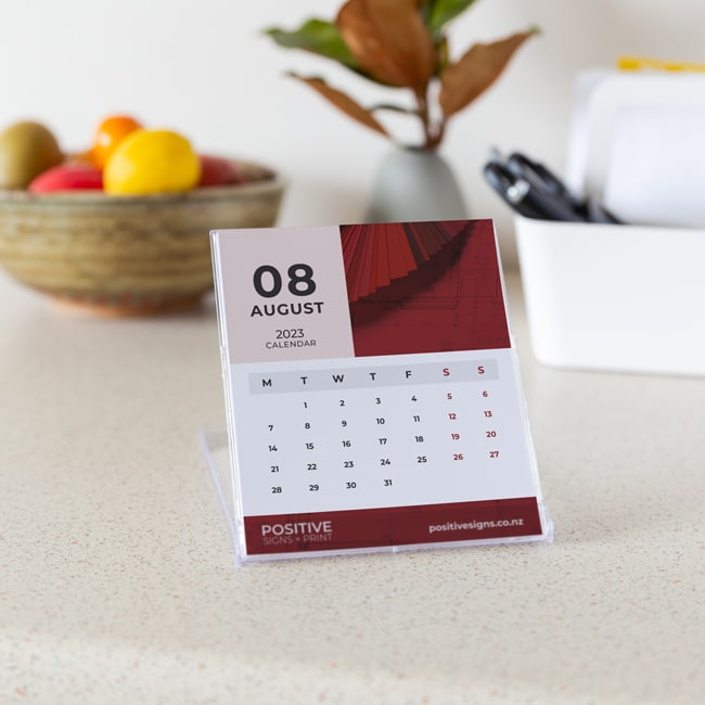 Desk Calendar - Positive Signs + Print