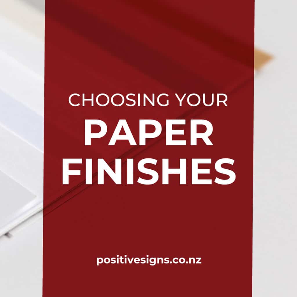 Paper Finishes 