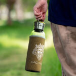 Nomad Glass Bottle - Cork Sleeve